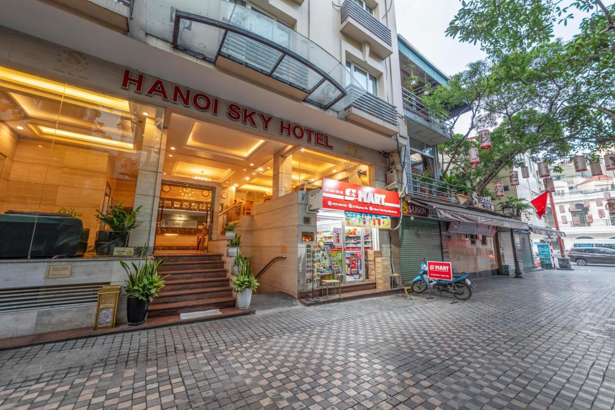 Hanoi Sky Hotel Exteriör bild